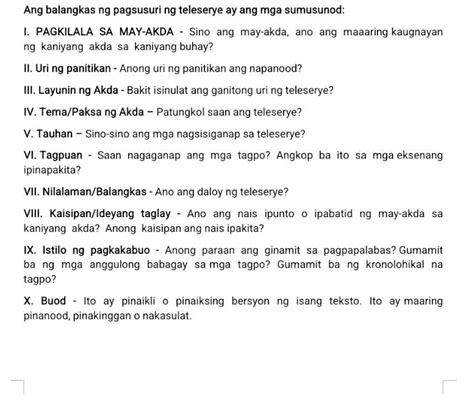PAGSUSURI NG TELESERYE .